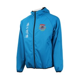 J794 Manufactured blue composite zippered hooded jacket Macao LO LEONG Sports Club Coat store Non-profit organization Civil society organization Joint organization J794 Manufactured blue composite zippered hooded jacket Macao LO LEONG Sports Club Coat store Non-profit organization Civil society organization Joint organization